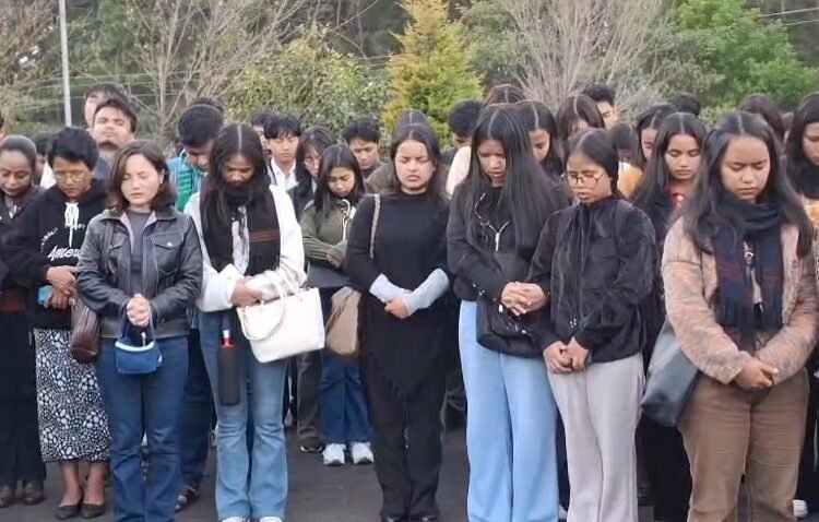 NEHU community holds public prayer for health of injured students
