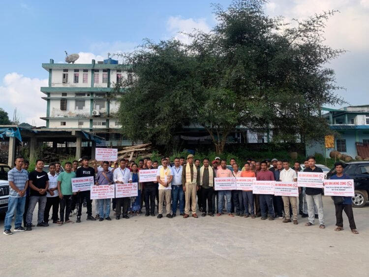 Smoking in Nongpoh taxi stand banned, drivers issued IDs