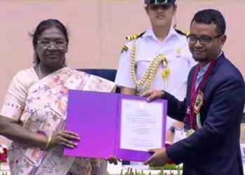 NEHU PhD scholar wins National Shresth Divyangjan Award