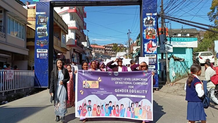 Gender campaign launched in West Jaintia Hills