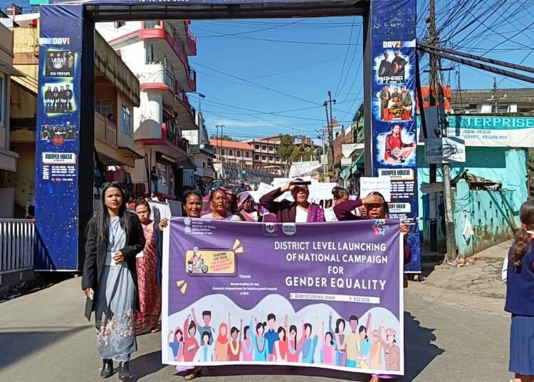 Gender campaign launched in West Jaintia Hills