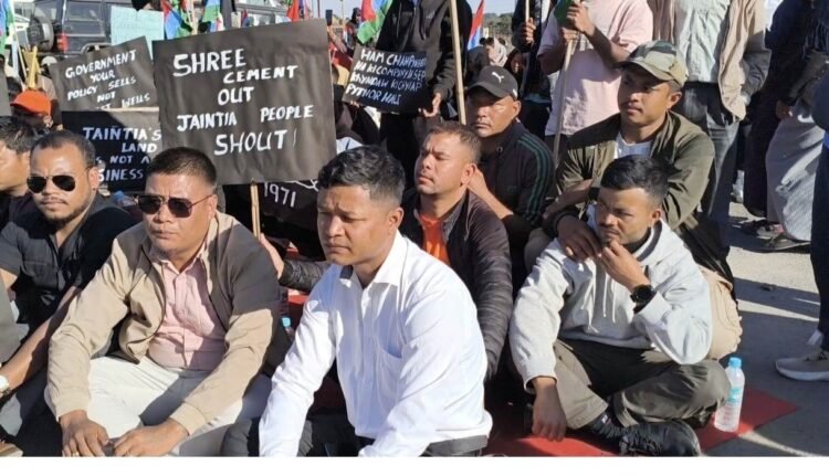 JNC, villagers stage protest against Shree Cement