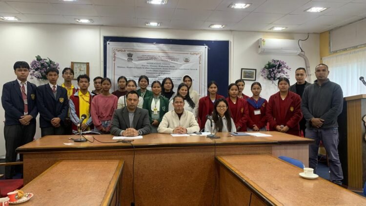 Jowai students on exposure trip get send-off