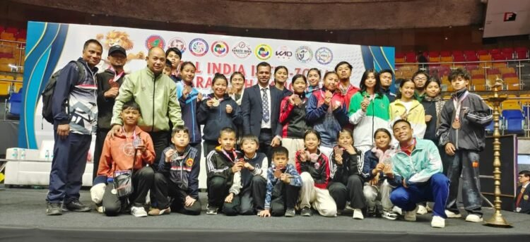 19 Meghalaya karatekas win medals at national inter-zonal meet