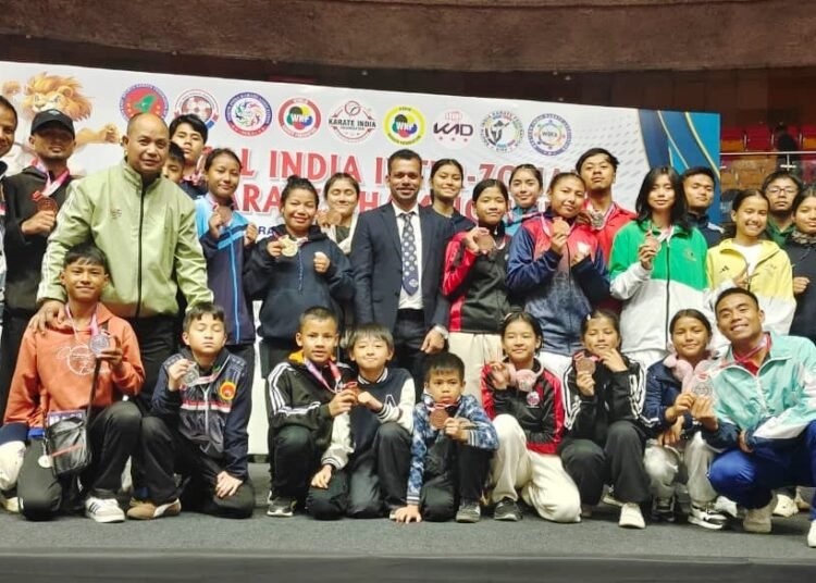 19 Meghalaya karatekas win medals at national inter-zonal meet