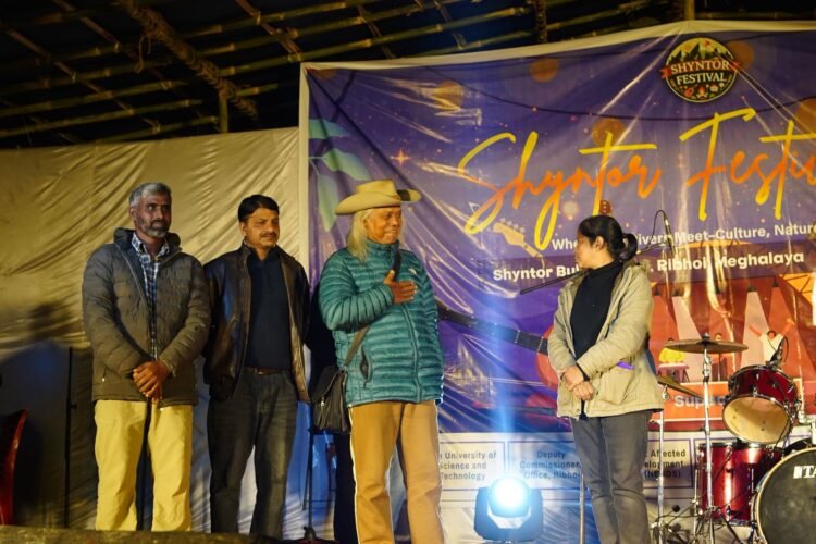 Lou Majaw honoured with Shyntor Excellence Award