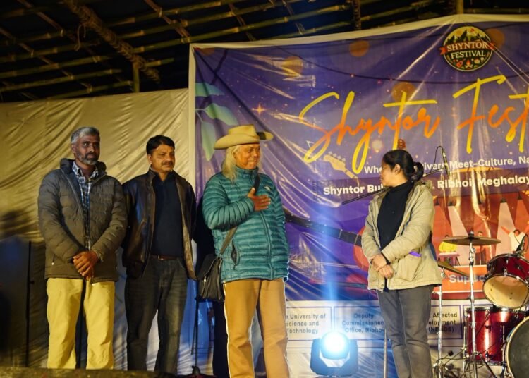 Lou Majaw honoured with Shyntor Excellence Award