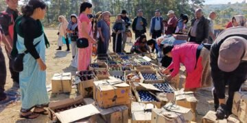 Raid conducted in Mawkyrwat market, illegal liquor seized
