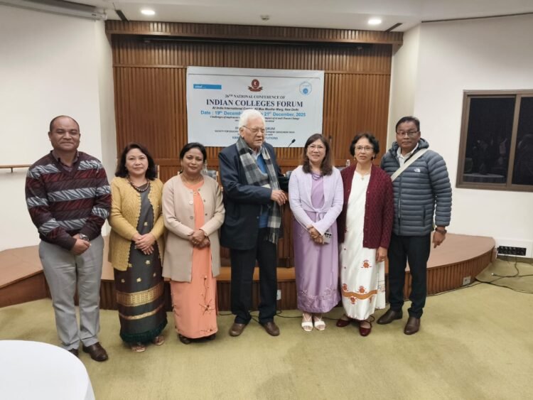 Meghalaya college principals attend national conference in New Delhi