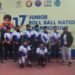 Meghalaya roll ball team participating in junior national championships