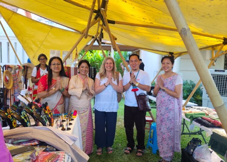 Meghalaya’s Ryndia silk tradition shines internationally in Thailand