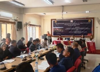 Orientation & sensitisation workshop on NEP for college heads underway in NEHU