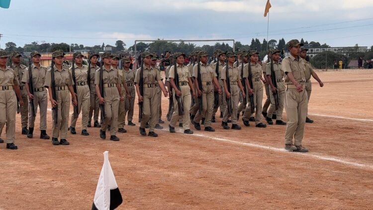 Valedictory programme of 83 Home Guards volunteers held in Pynursla