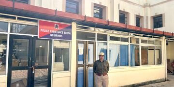 EKH Police install assistance booth at NEIGRIHMS