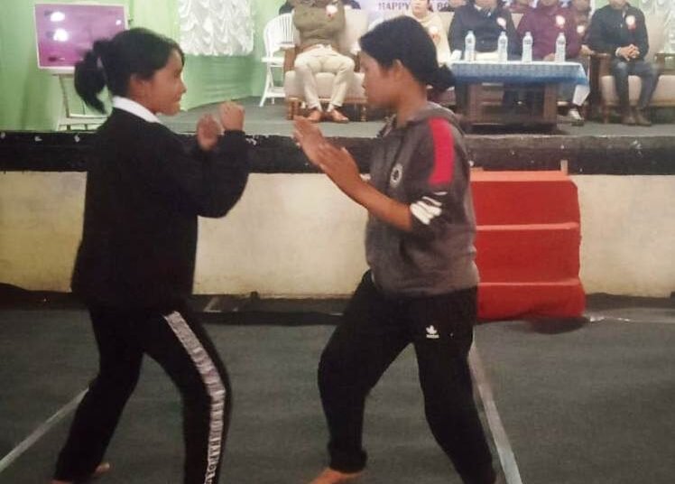 Self-defence training held for 42 girl students in Jowai