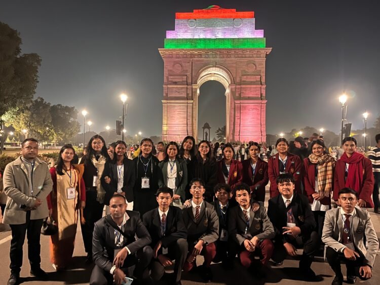 Students of WJH get 2-day exposure visit to New Delhi
