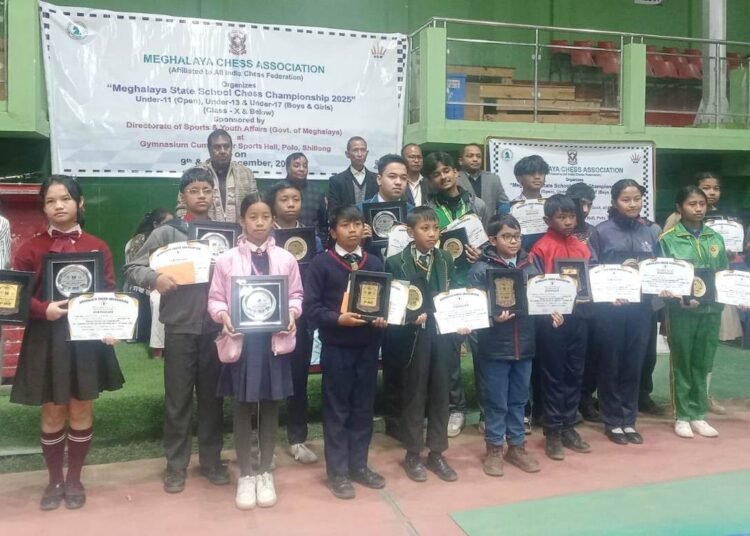 School chess championship concludes