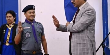 Chief Secretary inducted as President of Meghalaya Scouts & Guides