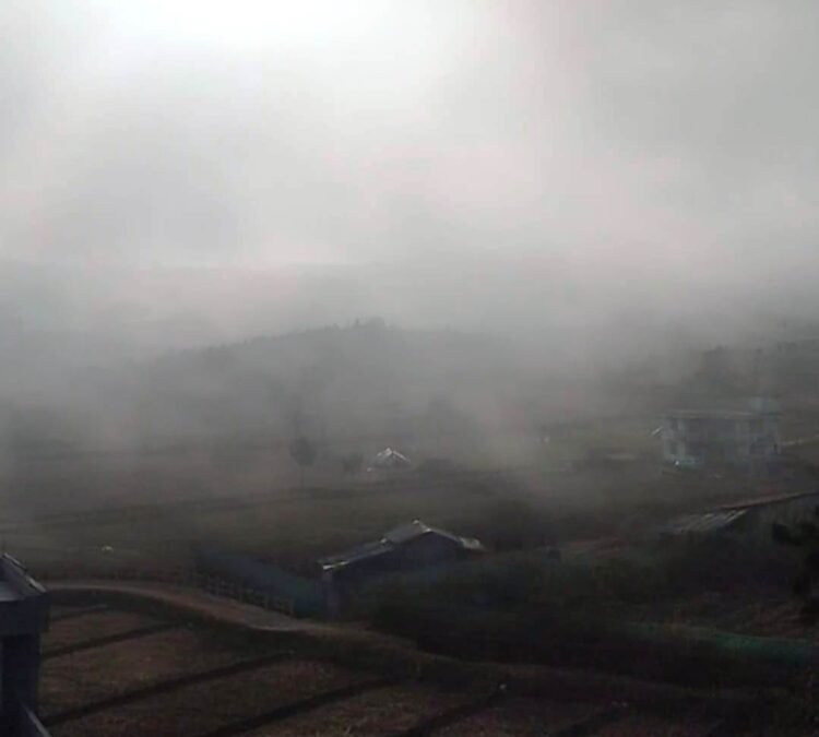 Thick fog descends on State, thunderstorms likely in New Year