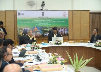 Jal Shakti Secretary chairs review meeting on NE water resources