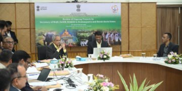 Jal Shakti Secretary chairs review meeting on NE water resources