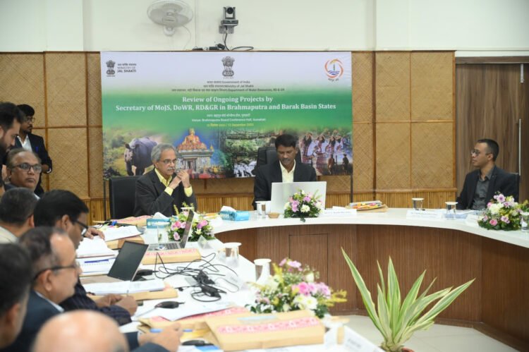 Jal Shakti Secretary chairs review meeting on NE water resources