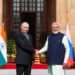 Modi, Putin discuss ways to combat terrorism; call for uncompromising global fight against it
