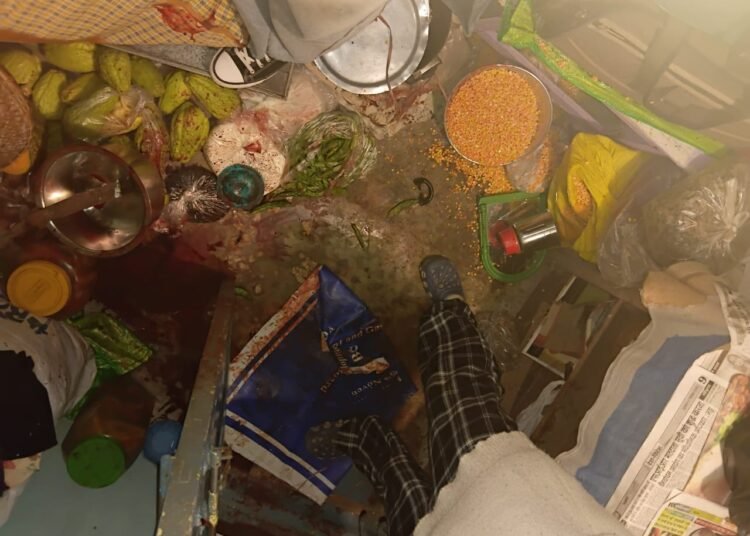 Burglar attacks woman in City