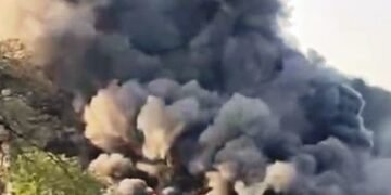 Fire breaks out at Byrnihat foam factory, heavy loss reported