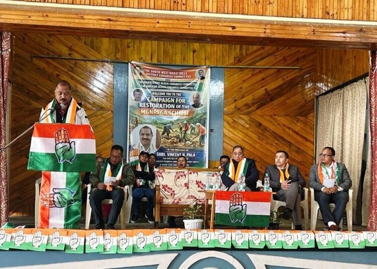 VB-G RAM G a direct, calculated attack on rural poor of Meghalaya: Pala