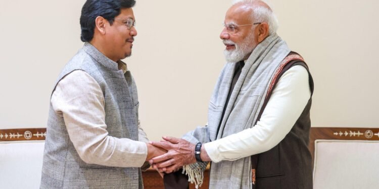 Conrad briefs PM Modi on Meghalaya’s progress