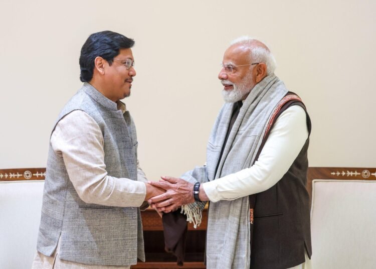 Conrad briefs PM Modi on Meghalaya’s progress