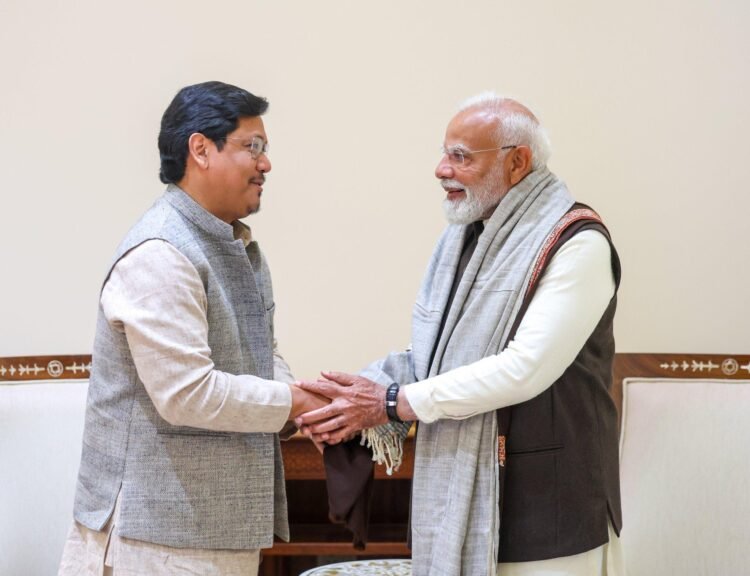 Conrad briefs PM Modi on Meghalaya’s progress