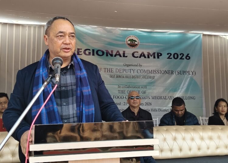 Low e-KYC coverage to impact food grain allocations: Wahlang