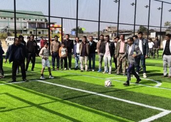 Futsal football ground inaugurated in Dkhiah East