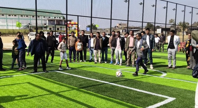Futsal football ground inaugurated in Dkhiah East