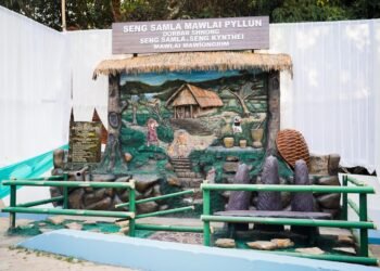 Khasi traditional mural unveiled in Mawlai Mawiong Rim
