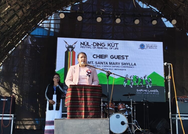 Biates celebrate Nul-Ding Kût festival in Jaintia Hills