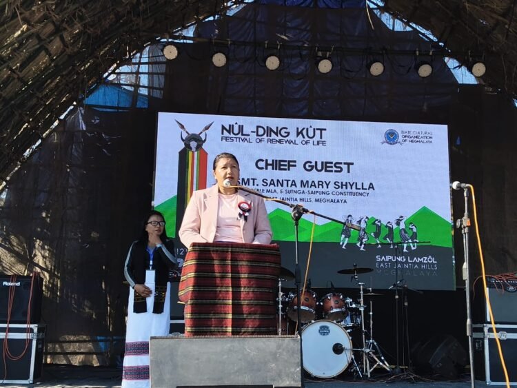 Biates celebrate Nul-Ding Kût festival in Jaintia Hills