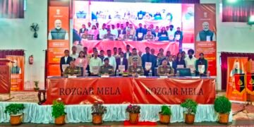 155 new recruits receive appointment letters at Rozgar Mela in Shillong
