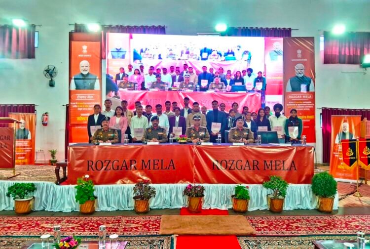 155 new recruits receive appointment letters at Rozgar Mela in Shillong