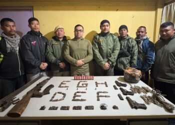 Cache of arms, ammo & explosives found in EGH forest