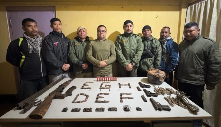 Cache of arms, ammo & explosives found in EGH forest