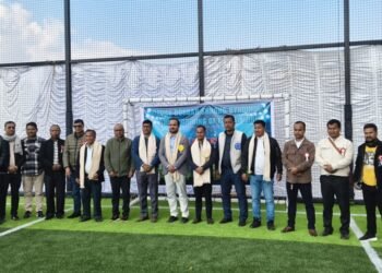 Futsal football ground inaugurated in Byndihati