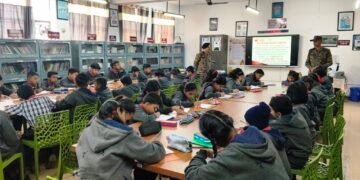 KV Umroi Cantt participates in Universal Postal Union competition