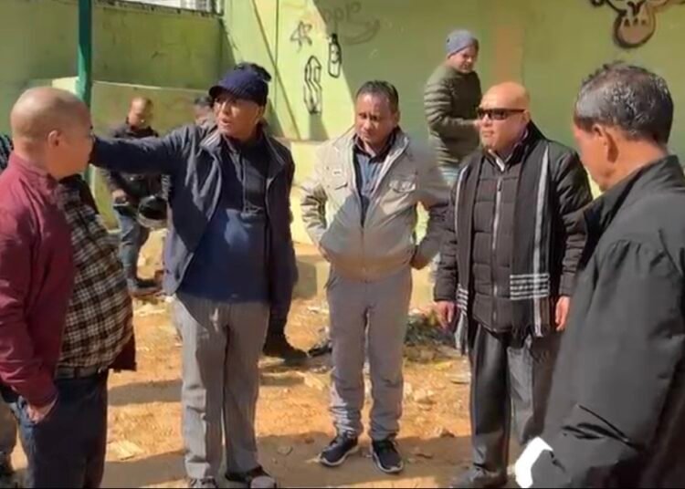 Sanbor reviews Raid Laban development works