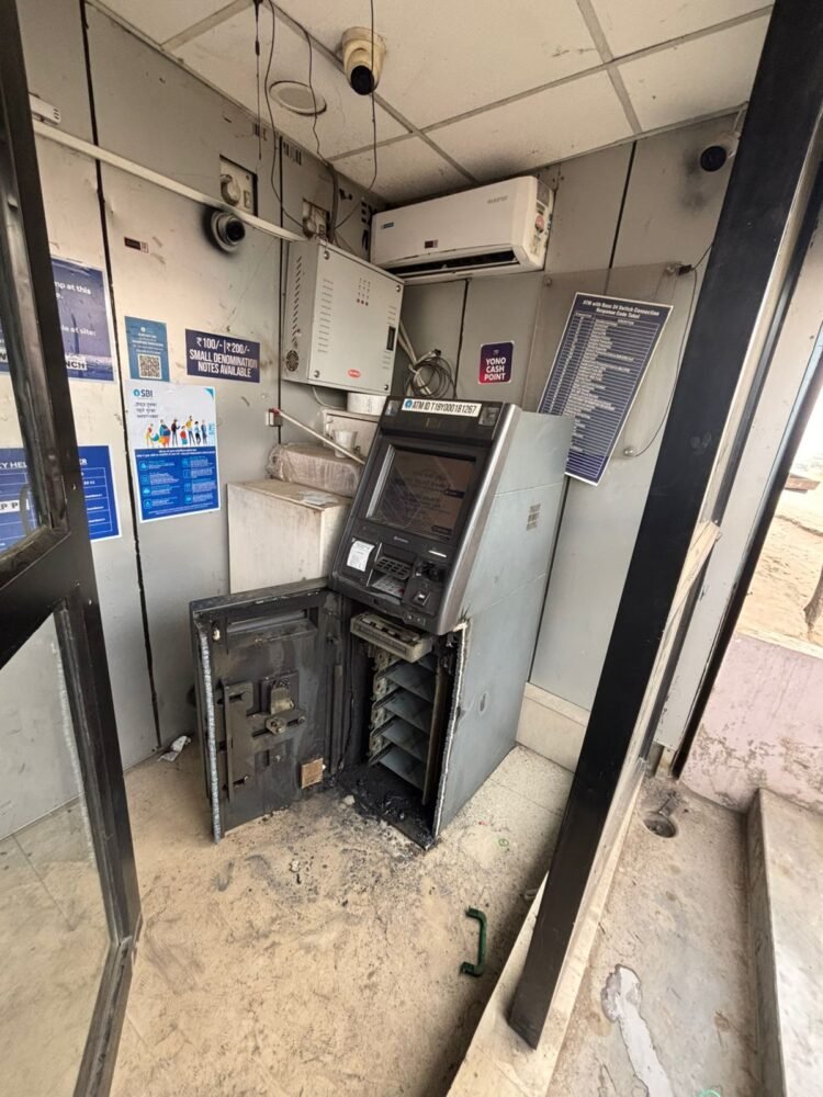 Thieves make off with Rs 35 lakh from Mylliembah ATM