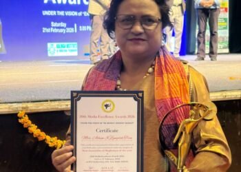 Highland Post’s reporter receives ‘Best Journalist of Meghalaya’ award