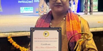 Highland Post’s reporter receives ‘Best Journalist of Meghalaya’ award