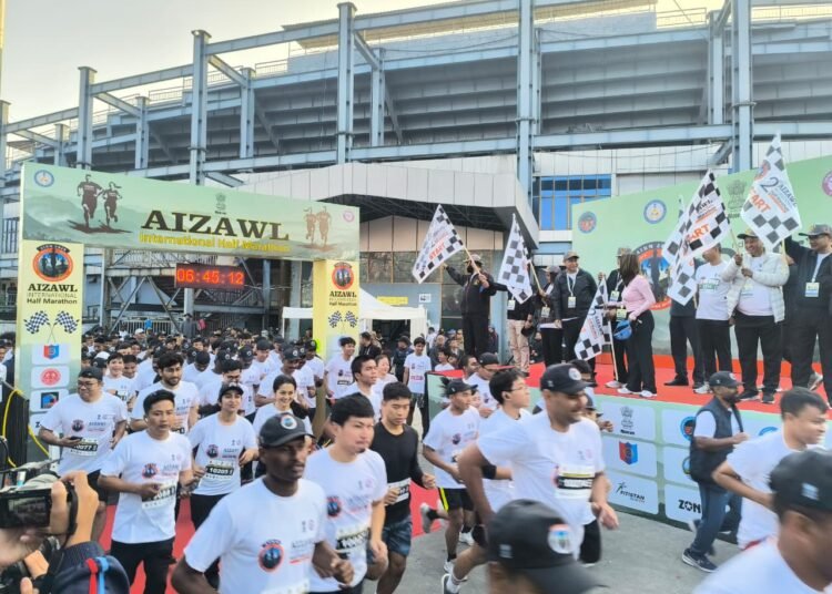 Aizawl International Half Marathon elevates Mizoram onto global sporting map